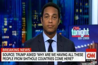 'Trump è un razzista', l'accusa dell'anchorman CNN 'Trump è un razzista', l'accusa dell'anchorman CNN