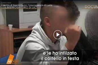 Le ho infilzato il coltello in testa, così è morta Noemi