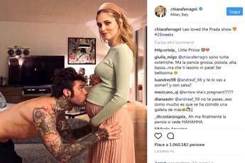 Chiara Ferragni, il pancione all'improvviso Chiara Ferragni, il pancione all'improvviso