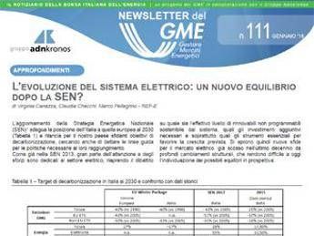 Energia, è online nuovo numero newsletter Gme Energia, è online nuovo numero newsletter Gme