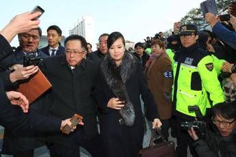 Olimpiadi, Seul accoglie la delegazione di Kim Olimpiadi, Seul accoglie la delegazione di Kim