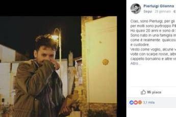 'Basta chiamarmi Piergay', lo sfogo del 20enne su Facebook 'Basta chiamarmi Piergay', lo sfogo del 20enne su Facebook