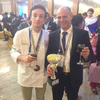 Chef italiano Oliveri giudice a 'Olimpiadi Giovani' in India Chef italiano Oliveri giudice a 'Olimpiadi Giovani' in India