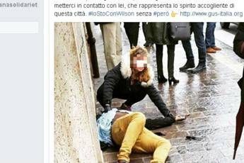 Ghanese cerca ragazza che l'ha soccorso Ghanese cerca ragazza che l'ha soccorso
