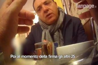 Dammi 50mila euro, nel video la consegna della valigetta Dammi 50mila euro, nel video la consegna della valigetta