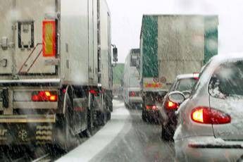 Autostrade: le tratte con ghiaccio Autostrade: le tratte con ghiaccio