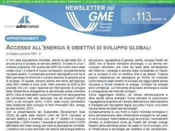 E' online la nuova newsletter Gme E' online la nuova newsletter Gme