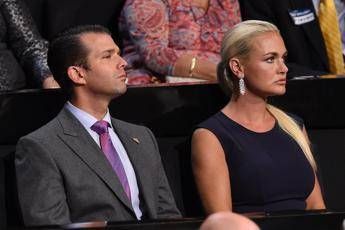 Matrimonio finito per Donald Trump jr Matrimonio finito per Donald Trump jr