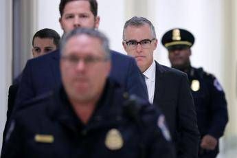 Licenziato McCabe, ex numero due dell'Fbi Licenziato McCabe, ex numero due dell'Fbi