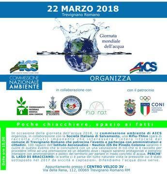 Giornata mondiale dell'Acqua sul lago di Bracciano Giornata mondiale dell'Acqua sul lago di Bracciano