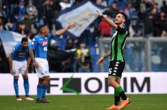 Napoli sotto col Sassuolo Napoli sotto col Sassuolo