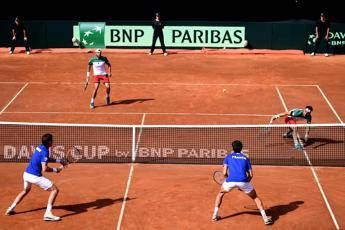 Coppa Davis, Italia ko nel doppio: 1-2 Coppa Davis, Italia ko nel doppio: 1-2