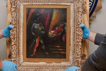 Ritrovato Chagall rubato 30 anni fa Ritrovato Chagall rubato 30 anni fa