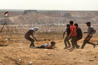 Ancora scontri al confine di Gaza Ancora scontri al confine di Gaza