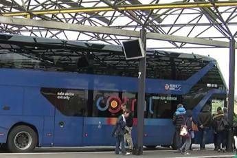 Sui bus Cotral l'autista-controllore Sui bus Cotral l'autista-controllore