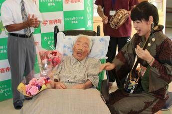 Morta a 117 anni la persona più vecchia del mondo Morta a 117 anni la persona più vecchia del mondo