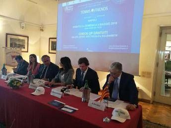 Prevenzione e sport, a Napoli prima tappa di 'Tennis & Friends 2018' Prevenzione e sport, a Napoli prima tappa di 'Tennis & Friends 2018'