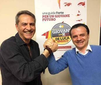 L'attore Lorenzo Crespi in lista con De Luca L'attore Lorenzo Crespi in lista con De Luca