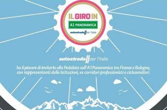 'Il Giro in A1 Panoramica', partiti i quasi 1000 ciclisti 'Il Giro in A1 Panoramica', partiti i quasi 1000 ciclisti