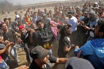 Sangue e morte a Gaza Sangue e morte a Gaza
