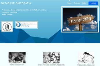 Online prima banca dati italiana di ricerca in omeopatia Online prima banca dati italiana di ricerca in omeopatia