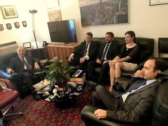 Procuratore Palermo incontra vertici giudiziari Usa Procuratore Palermo incontra vertici giudiziari Usa