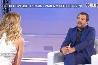 Salvini: Alleanza con Forza Italia? Ci penserò... Salvini: Alleanza con Forza Italia? Ci penserò...