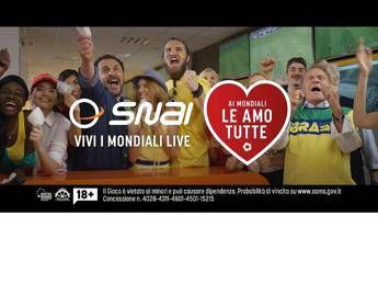 Per una che ha tradito, amane trentadue. Parte la campagna SNAITECH per i Mondiali Per una che ha tradito, amane trentadue. Parte la campagna SNAITECH per i Mondiali
