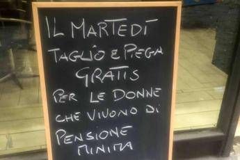 Taglio e piega gratis per pensionate al minimo Taglio e piega gratis per pensionate al minimo