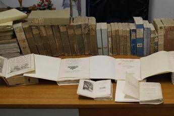 Ritrovati 63 libri di Napoleone Ritrovati 63 libri di Napoleone