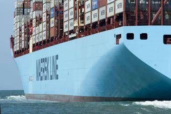 Maersk attracca a Pozzallo Maersk attracca a Pozzallo