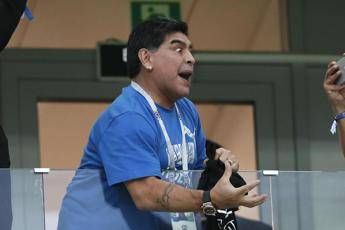 Malore per Maradona Malore per Maradona