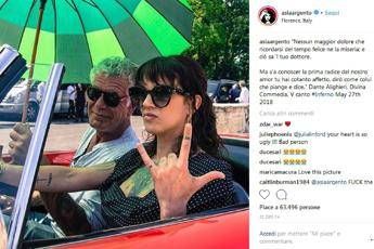 Asia Argento ricorda Bourdain Asia Argento ricorda Bourdain
