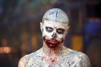 Suicida lo 'Zombie Boy' Rick Genest Suicida lo 'Zombie Boy' Rick Genest