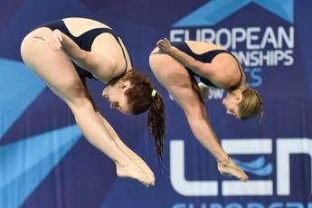 Bertocchi e Pellacani oro nel trampolino sincro Bertocchi e Pellacani oro nel trampolino sincro