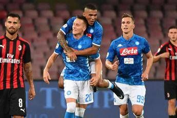 Napoli di rimonta, illude il Milan 3-2 Napoli di rimonta, illude il Milan 3-2