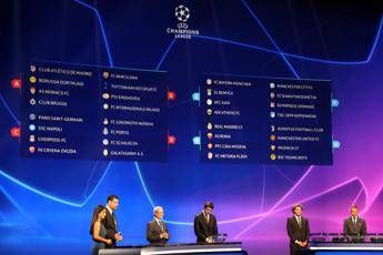 Champions, Roma con Real. Juve pesca United e Psg per Napoli Champions, Roma con Real. Juve pesca United e Psg per Napoli