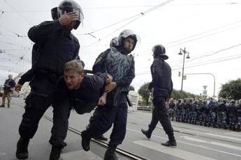 Caos Russia, proteste contro riforma pensioni Caos Russia, proteste contro riforma pensioni