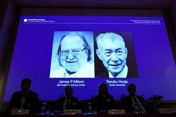 Nobel per la medicina a James Allison e Tasuku Honjo Nobel per la medicina a James Allison e Tasuku Honjo