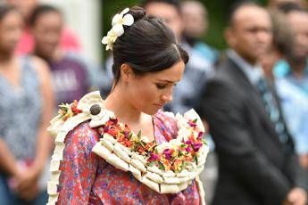 Rischio sicurezza: Meghan scortata via Rischio sicurezza: Meghan scortata via