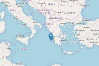 Violenta scossa di terremoto in Grecia Violenta scossa di terremoto in Grecia