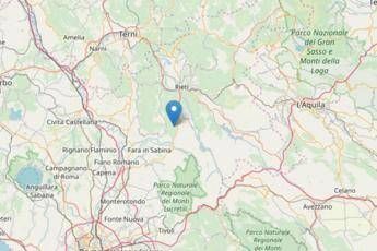 Terremoto 3.4 vicino Rieti Terremoto 3.4 vicino Rieti