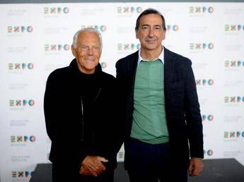 Expo, arrivano gli special ambassador Giorgio Armani e Carla Fracci Expo, arrivano gli special ambassador Giorgio Armani e Carla Fracci