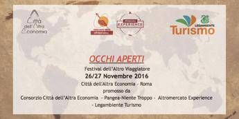 A Roma 'Occhi aperti', festival del viaggio responsabile A Roma 'Occhi aperti', festival del viaggio responsabile