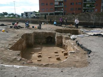 Un complesso termale antico scoperto a Tor Vergata