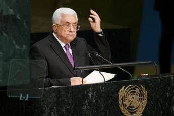 Abbas: Grazie Italia, ora riconoscete lo Stato palestinese Abbas: Grazie Italia, ora riconoscete lo Stato palestinese