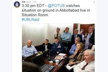 'Diretta' Twitter dell'uccisione di Bin Laden a 5 anni dal raid, critiche alla Cia 'Diretta' Twitter dell'uccisione di Bin Laden a 5 anni dal raid, critiche alla Cia