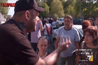 Non li vogliamo più, esplode la rabbia al Tiburtino Non li vogliamo più, esplode la rabbia al Tiburtino