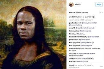 Balotelli show: su Instagram diventa ...la Gioconda! Balotelli show: su Instagram diventa ...la Gioconda!