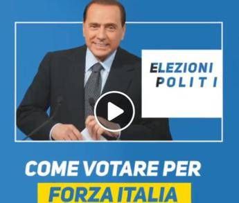 Ecco come si vota, video tutorial di Berlusconi Ecco come si vota, video tutorial di Berlusconi